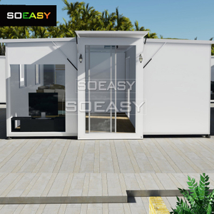 Проширива контејнерска кућа са дизајном француских прозора Одмор на мору