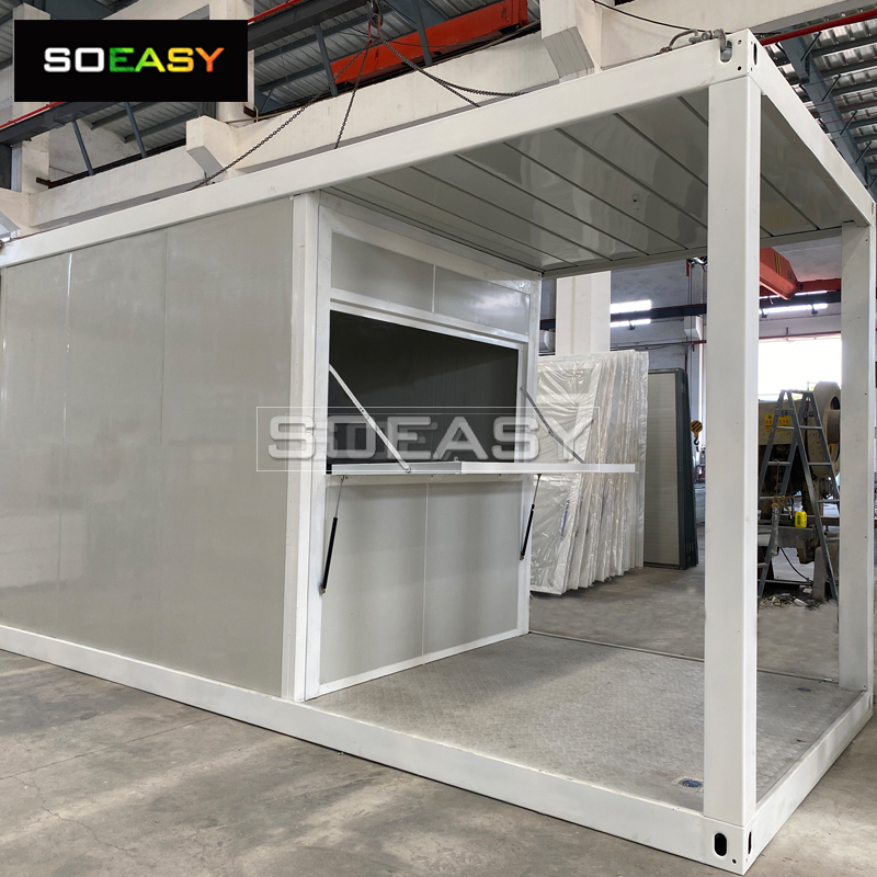 Udvidet Markise Design Flat Pack Container House Protable Shop