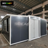 Pasgemaakte ontwerpe Uitbreidbare Container House Warehouse Modular