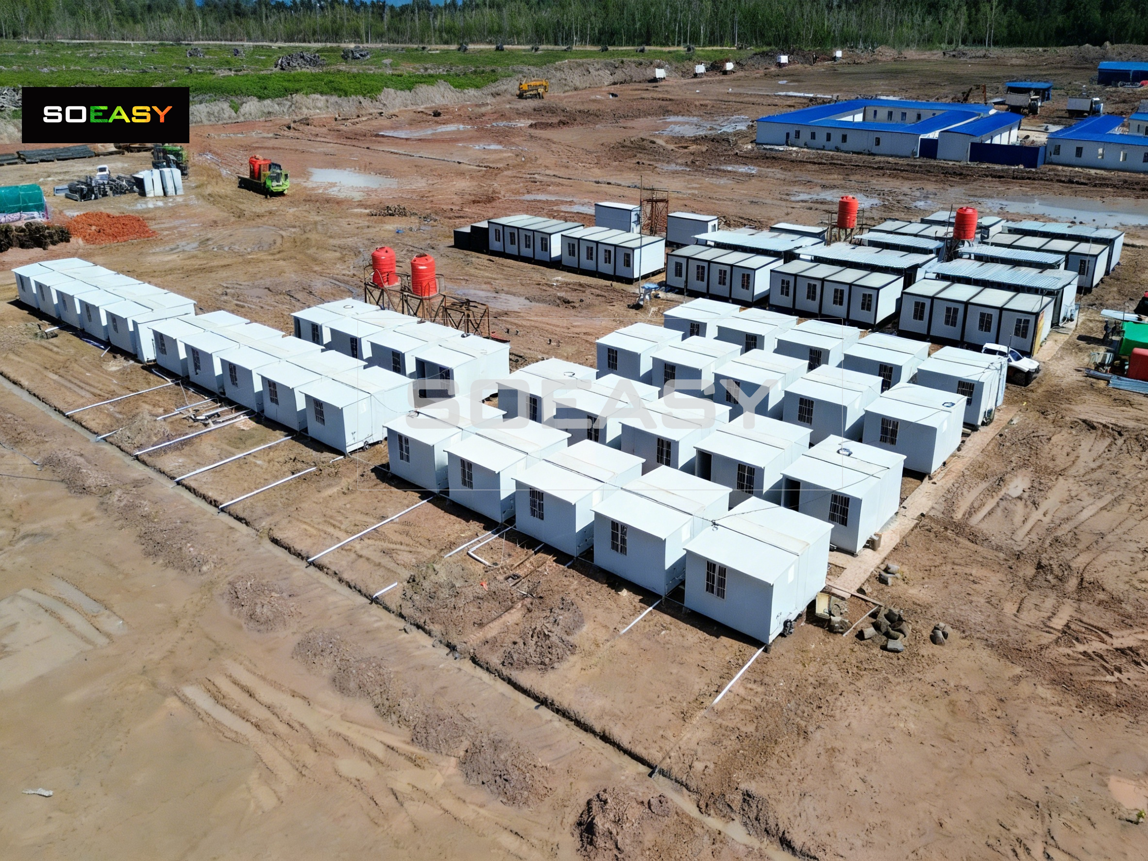 Seria de containere modulare extensibile SOEASY Cea mai bună soluție de camping