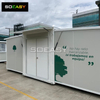 Pasgemaakte ontwerpe Uitbreidbare Container House Warehouse Modular