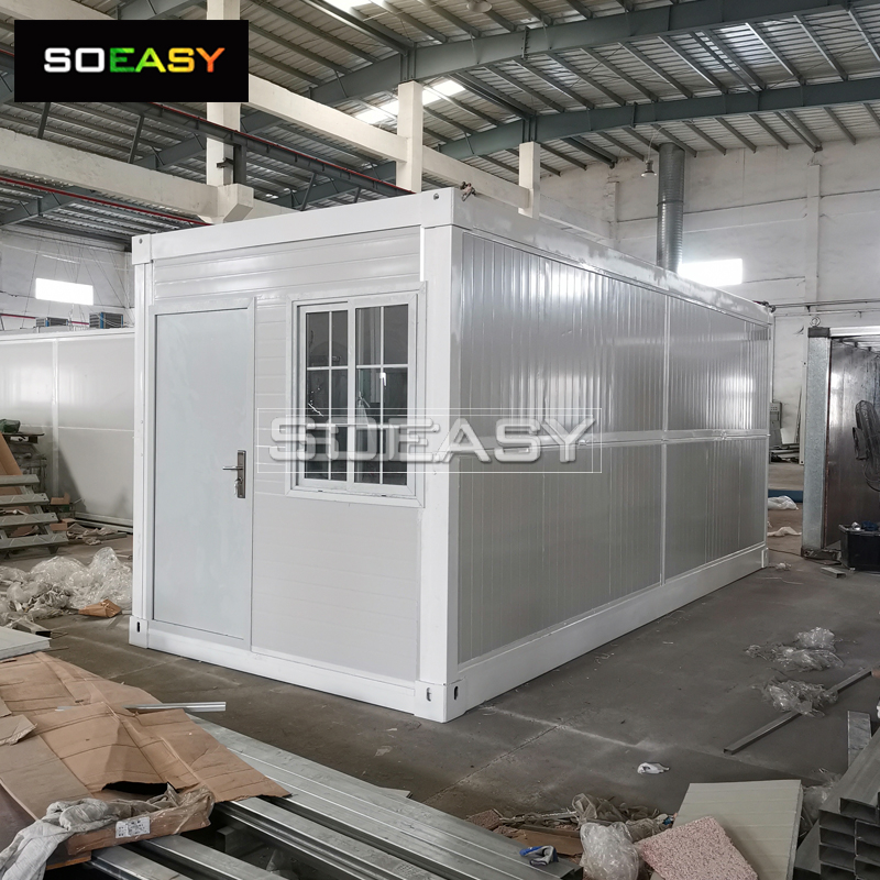2 disegni di casa container pieghevole per clinica temporanea completamente attrezzata 